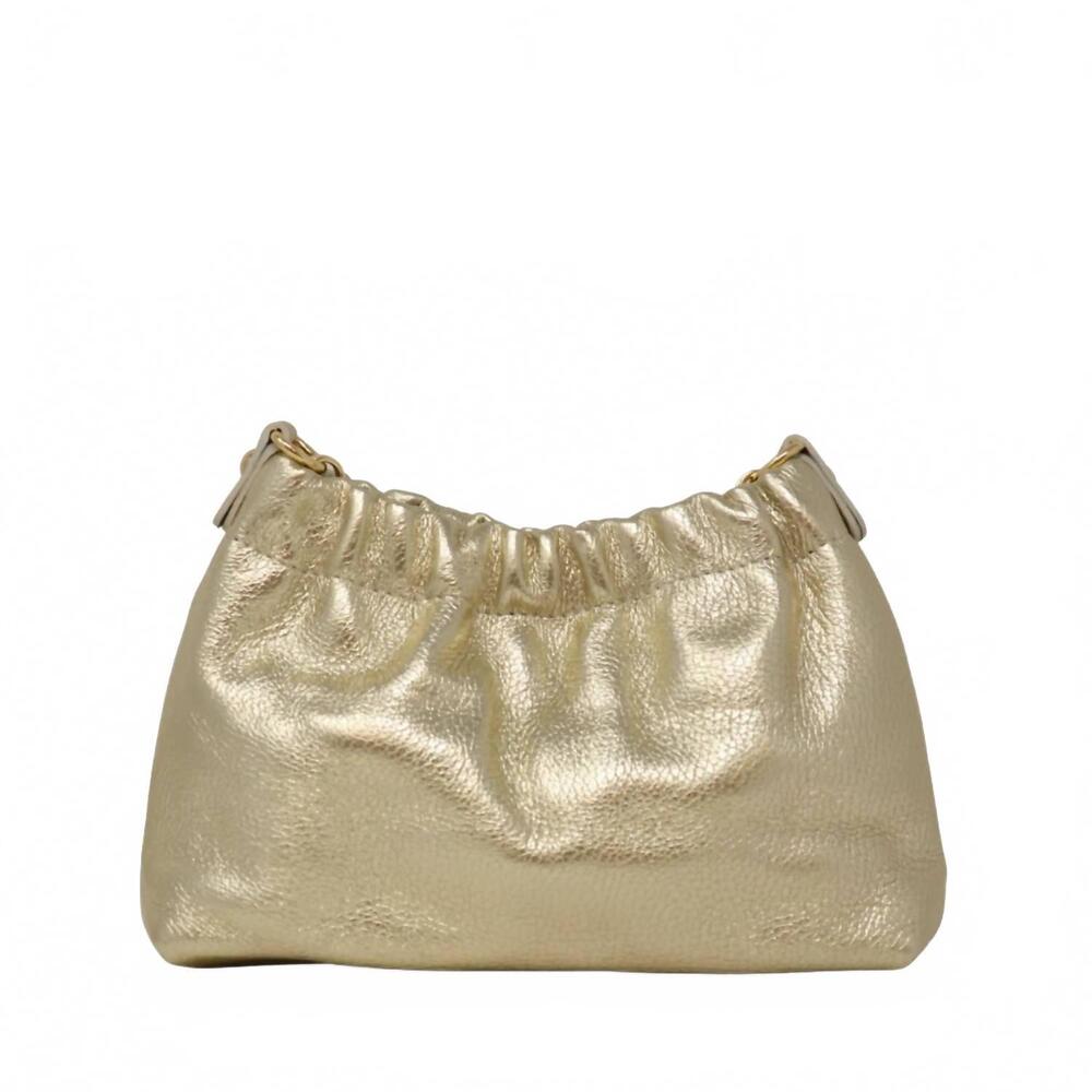 NEW GERMAN FUENTES kerry crossbody clutch in gold
